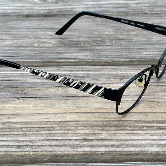 Karen Kane Women Eyeglasses Frame Black ARTEMISIA 49[]18 135 Frame - Picture 4 of 14